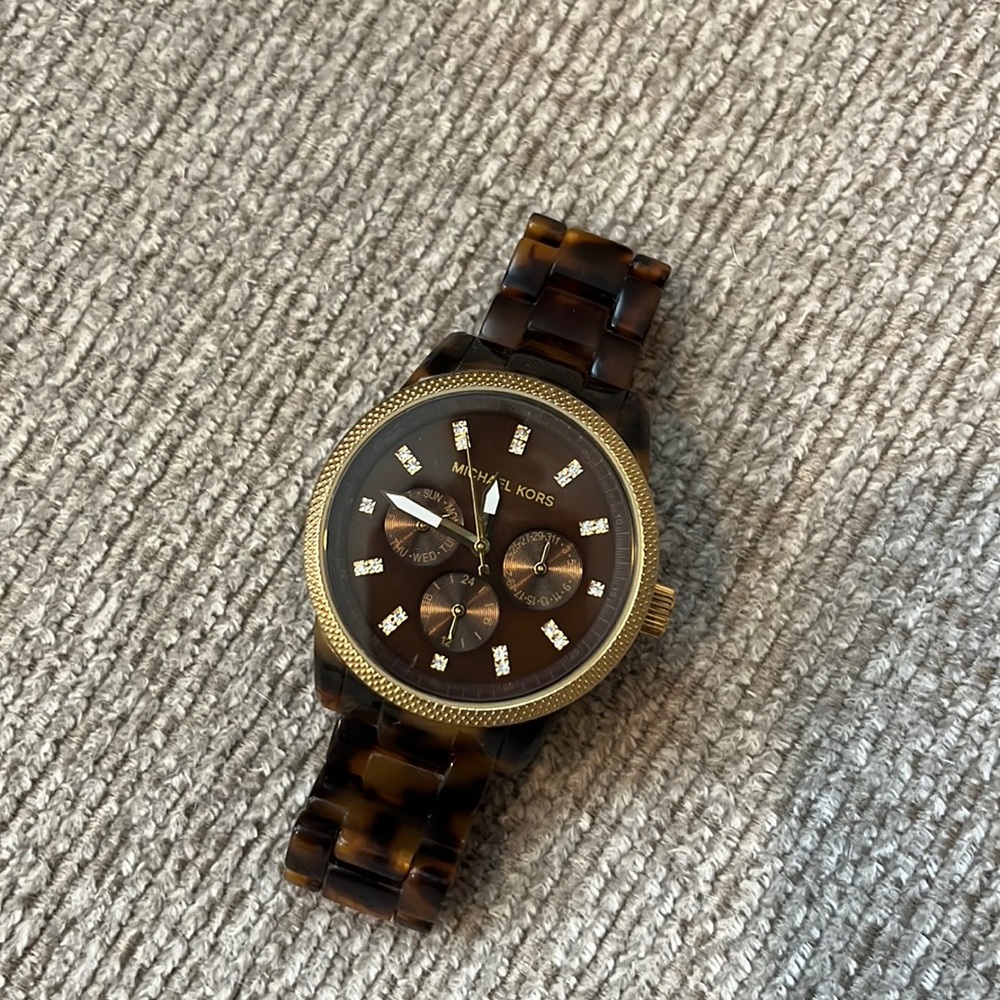 Michael Kors MK5038 Tortoise Shell Watch